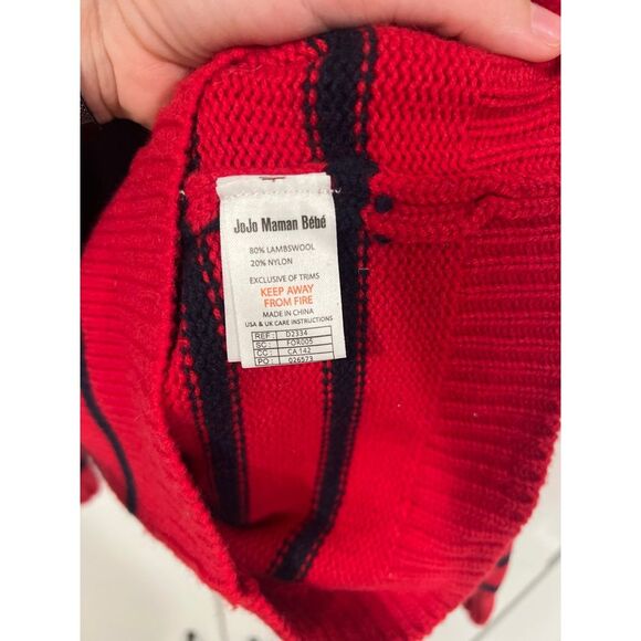 Jojo Maman Bebe boys wool sweater . Size 2-3T - Picture 5 of 5